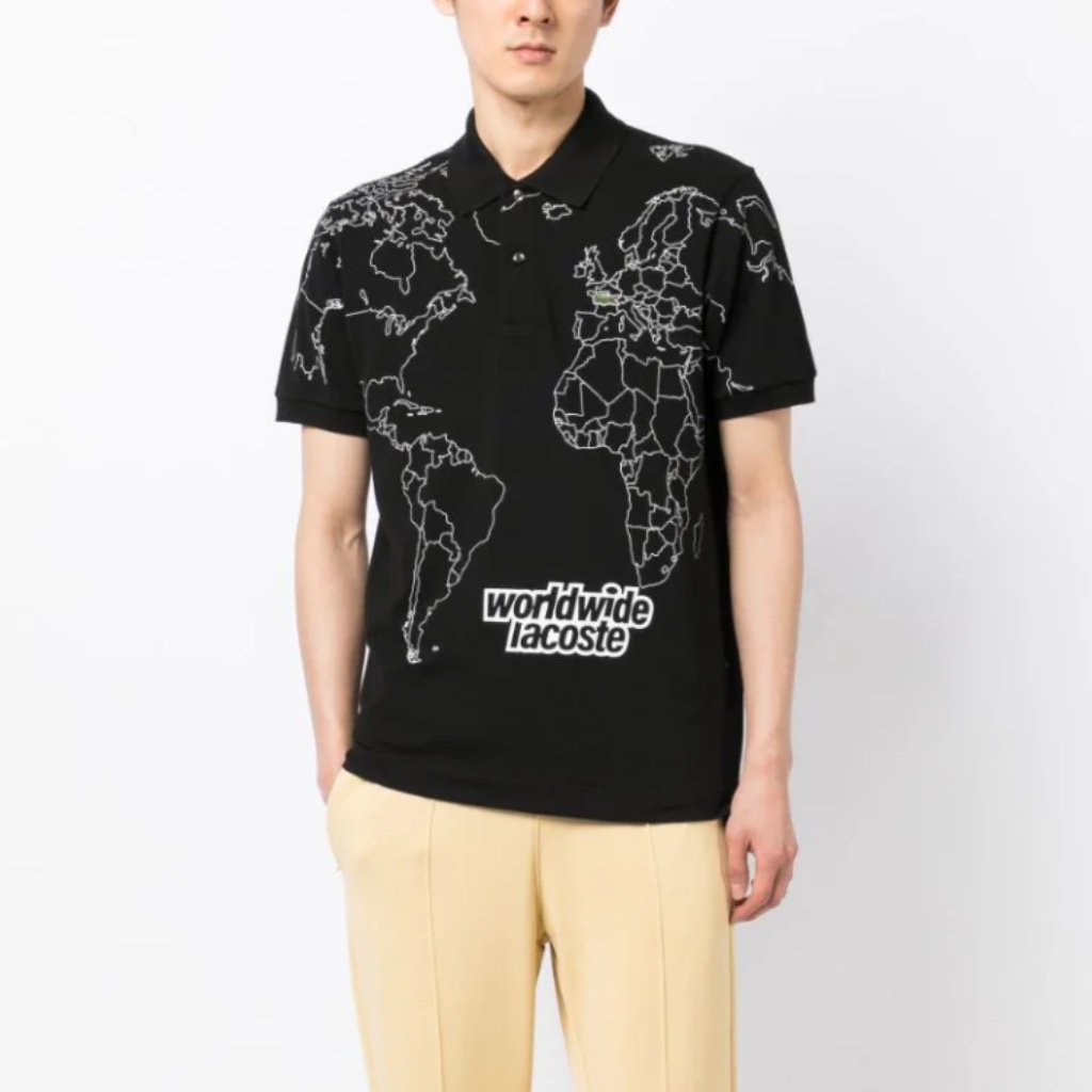 Lacoste Unisex L1212 Planisphere Polo